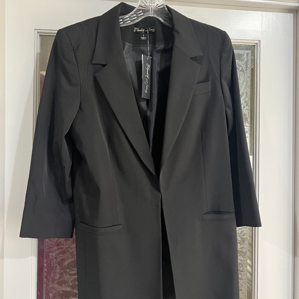 Elizabeth and Jenny black jacket